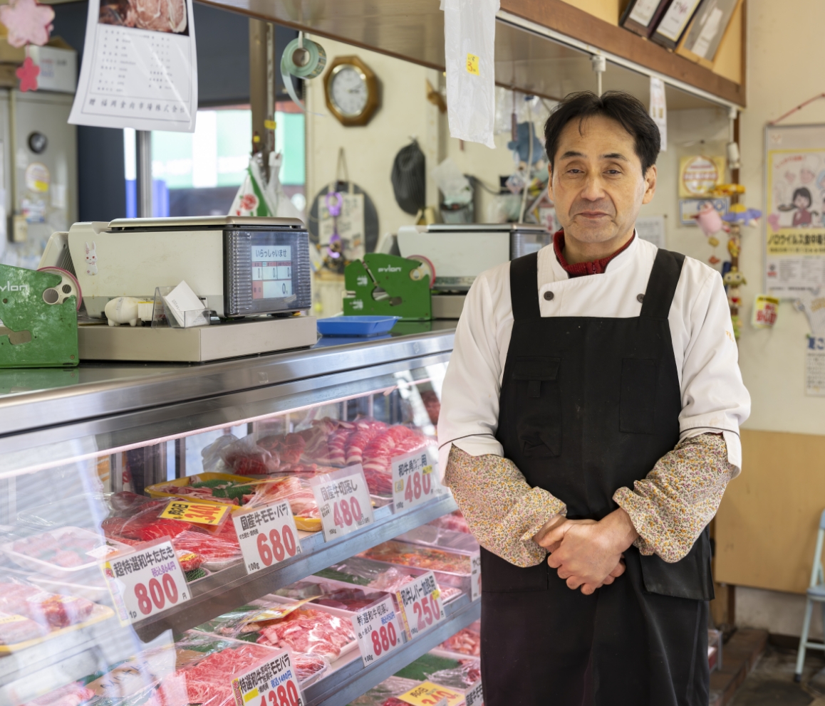 マル和ミートの徳永さん
